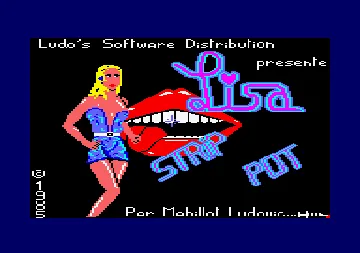 Lisa Strip Pot (F) (1985) (PD) screen shot title